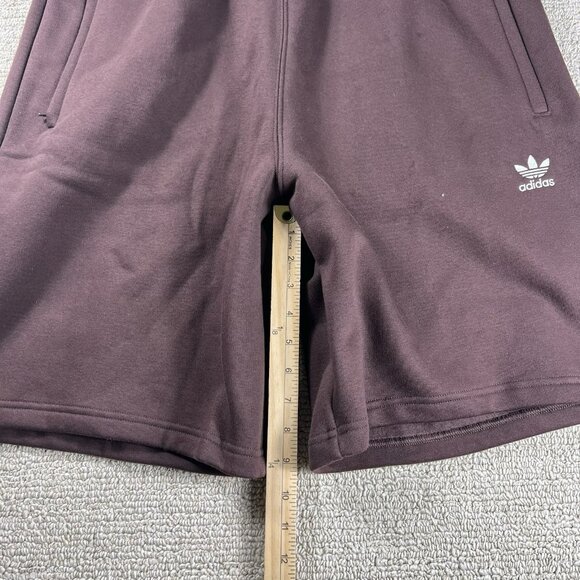 Adidas Essentials Athletic Shorts Brown Men’s Size XL - Picture 5 of 6